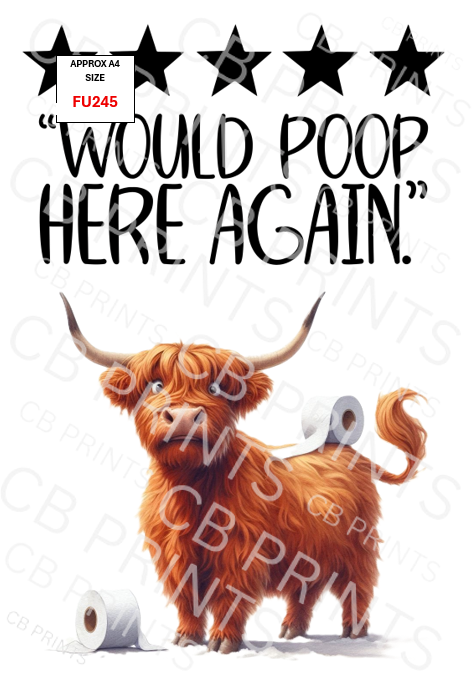 Funny Decoupage Print FU245 | Mulberry Paper