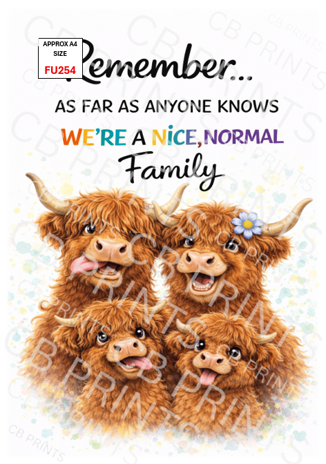 Funny Decoupage Print FU254 | Mulberry Paper