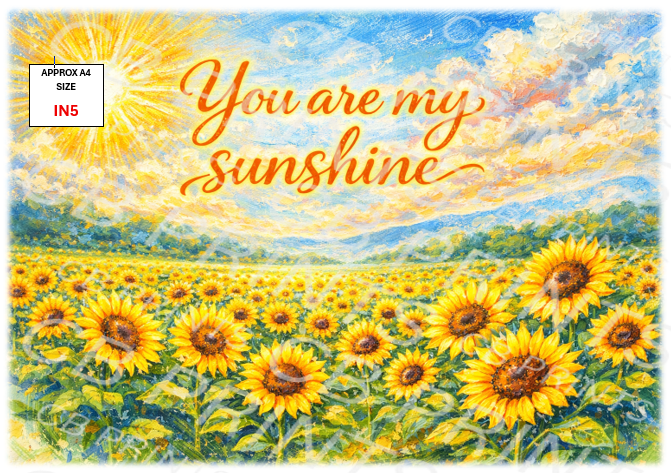 Inspirational Quote Decoupage Print IN5 | Mulberry Paper