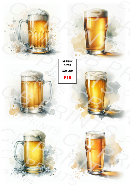 Father's Day Decoupage Print F19 | Mulberry Paper