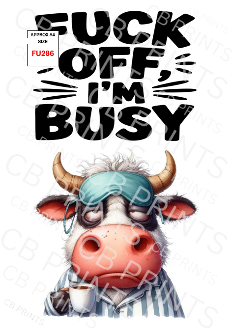 Funny Decoupage Print FU286 | Mulberry Paper