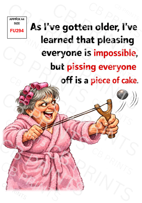 Funny Decoupage Print FU294 | Mulberry Paper