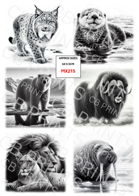 Mixed animal designs MX215
