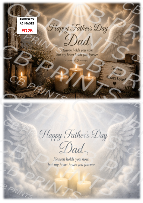 Fathers day remembrance design FD25