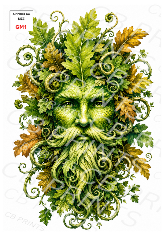 Green man design GM1
