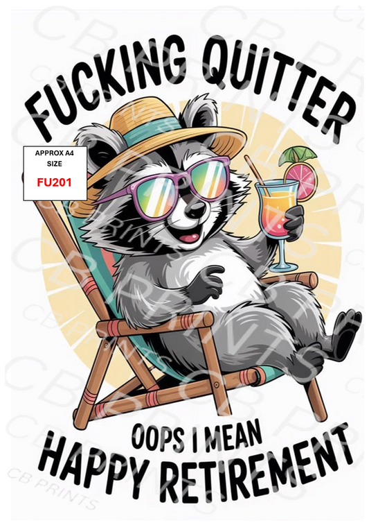 Funny Decoupage Print FU201 | Mulberry Paper