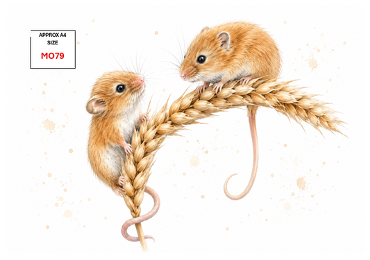 Mouse Decoupage Paper MO79 – Mulberry Paper Print