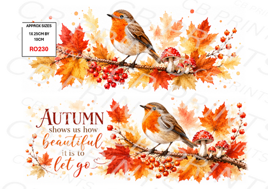 Robin Decoupage Paper RO230 – Mulberry Paper Print