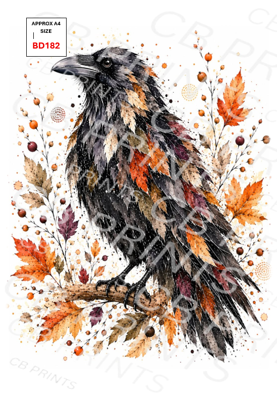 Bird Decoupage Print BD182 | Mulberry Paper