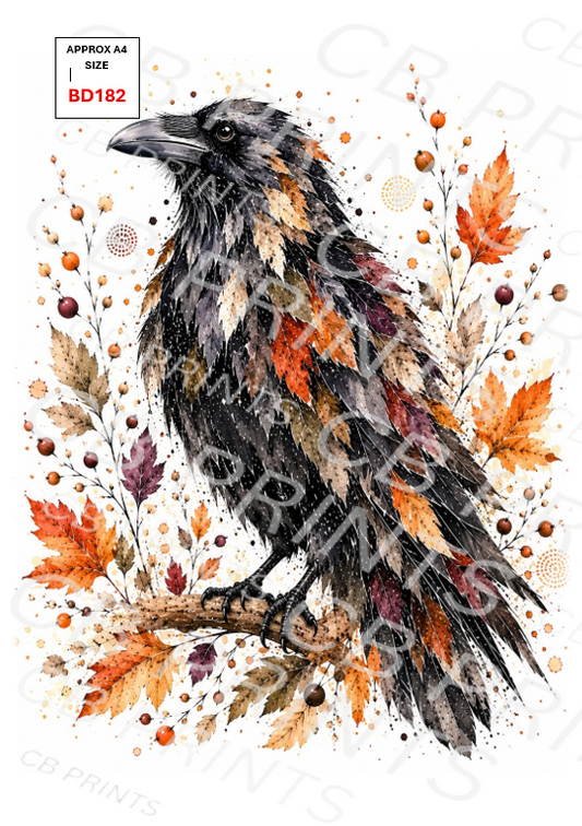 Bird Decoupage Print BD182 | Mulberry Paper