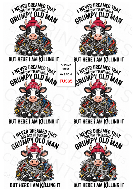 Funny Decoupage Print FU365 | Mulberry Paper