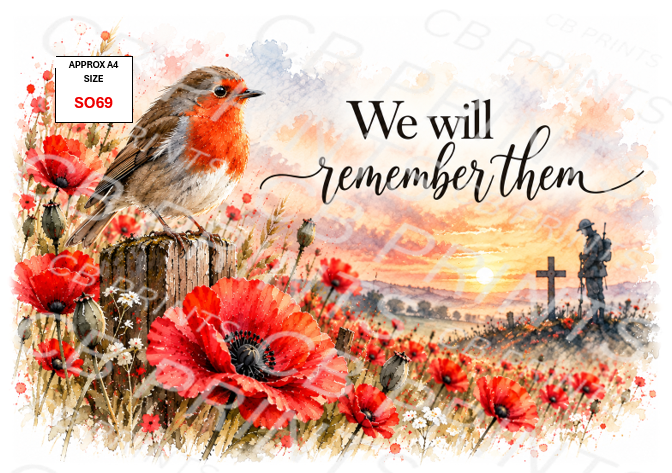 Remembrance Soldier Decoupage Paper Print SO69 – Mulberry Paper