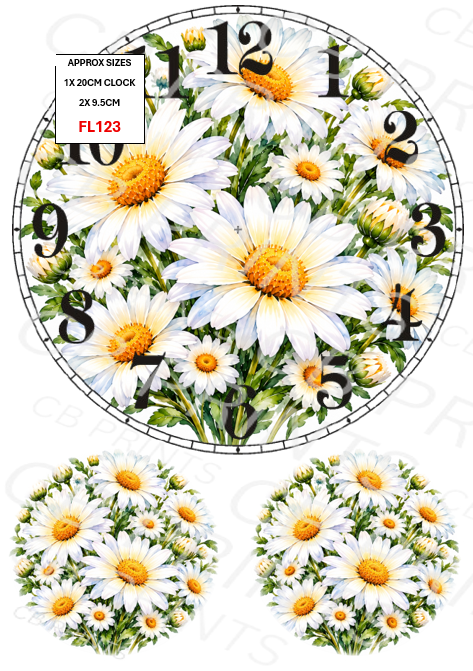 Floral Decoupage Print FL123 | Mulberry Paper