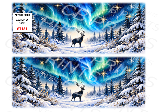 Stag Decoupage Print ST181 | Mulberry Paper